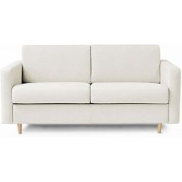 convertiblecenter ANTIBES - Canapé convertible 3 places - Tweed, Ecru