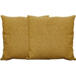 convertiblecenter Coussins décoratifs x2, Moutarde