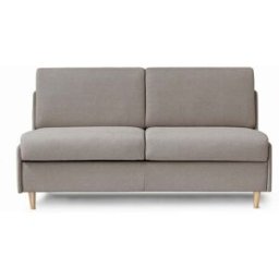 convertiblecenter BEAULIEU - Canapé convertible 3 places - Tweed, Taupe clair