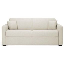 convertiblecenter MANOSQUE - Canapé convertible 2 places - Tweed, Ecru