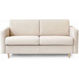 convertiblecenter ANTIBES - Canapé convertible 2 places - Tweed, Beige