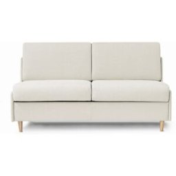 convertiblecenter BEAULIEU - Canapé convertible 3 places - Tweed, Ecru