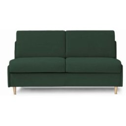 convertiblecenter BEAULIEU - Canapé convertible 3 places - Tweed, Vert sapin