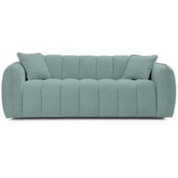 convertiblecenter FREJUS Canapé convertible 4 places - Velours, Céladon