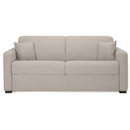 convertiblecenter MANOSQUE - Canapé convertible 3 places - Tweed, Beige