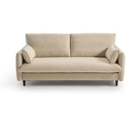 convertiblecenter MONACO - Canapé convertible 4 places - Velours, Beige