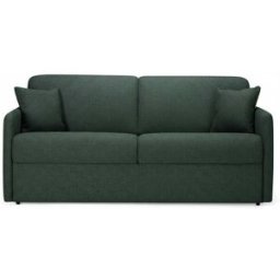convertiblecenter MONTPELLIER Canapé Convertible 2 Places - Tweed, Vert sapin