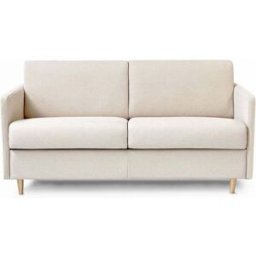 convertiblecenter VALLAURIS - Canapé convertible 3 places - Tweed, Beige