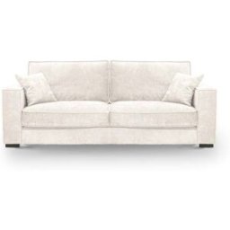 convertiblecenter GAP - Canapé convertible 4 places - Velours, Ecru