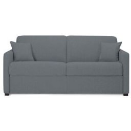 convertiblecenter METZ Canapé convertible 2 places - Tweed, Gris bleuté