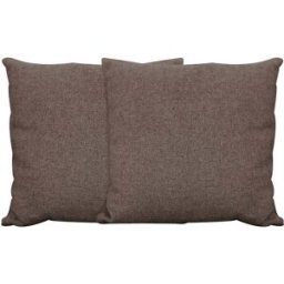 convertiblecenter Coussins décoratifs x2, Taupe