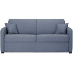 convertiblecenter BREST - Canapé convertible 3 places - Tissu tissé, Gris bleuté