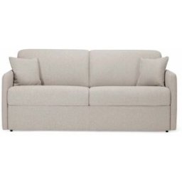 convertiblecenter MONTPELLIER - Canapé convertible 3 places - Tweed, Beige
