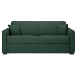 convertiblecenter MANOSQUE - Canapé convertible 2 places - Tweed, Vert sapin