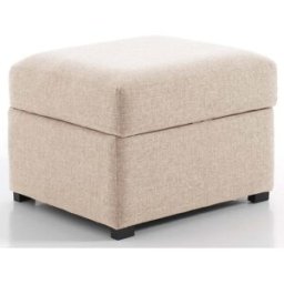 convertiblecenter Pouf carré, Ecru