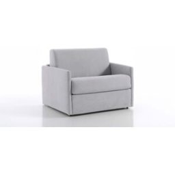 convertiblecenter MONTPELLIER - Fauteuil convertible - Tweed, Gris clair
