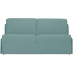 convertiblecenter MARSEILLE - Canapé lit 2 places sans accoudoir - Tweed, Vert deau
