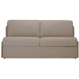 convertiblecenter MARSEILLE - Canapé lit 4 places sans accoudoir - Tweed, Taupe clair