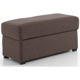 convertiblecenter Pouf rectangle, Taupe