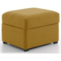 convertiblecenter Pouf carré, Moutarde