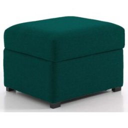 convertiblecenter Pouf carré, Vert bouteille