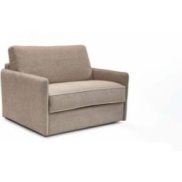 convertiblecenter ALBI - Fauteuil convertible - Velours, Beige