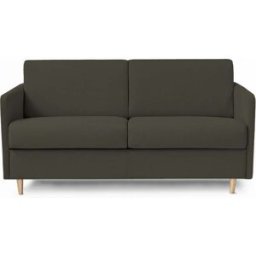 convertiblecenter VALLAURIS - Canapé convertible 3 places - Tweed, Kaki