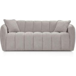 convertiblecenter FIGARI Canapé convertible 3 places - Velours, Beige