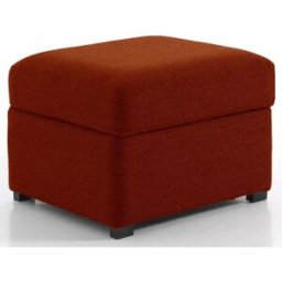 convertiblecenter Pouf carré, Rouille