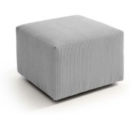 convertiblecenter Pouf Santorin, Gris clair