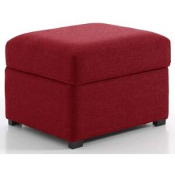 convertiblecenter Pouf carré, Rouge