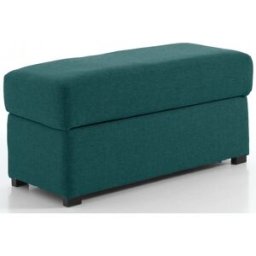 convertiblecenter Pouf rectangle, Turquoise