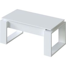 convertiblecenter Table basse à plateau relevable PLATO
