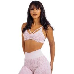 Nebbia Soutien-gorge De Sport Medium Support Primal 854 Pink Leopard XS