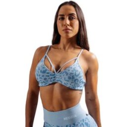 Nebbia Soutien-gorge De Sport Medium Support Primal 854 Blue Leopard M