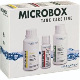 AQUA-TECHNIQUES Programme complet MICROPUR Tankline 3 étapes Microbox
