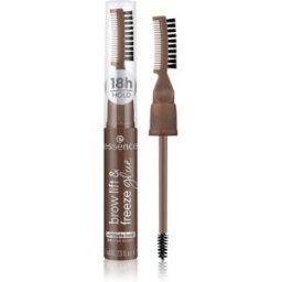 essence Brow Lift & Freeze gel transparent sourcils teinte 04 Dark Brown 7 ml