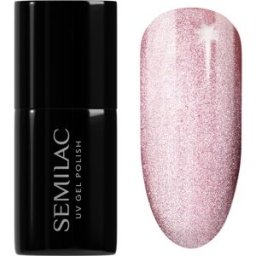 Semilac UV Hybrid Gloss GALA vernis à ongles gel lampe UV/LED teinte 663 Blush Gloss 7 ml