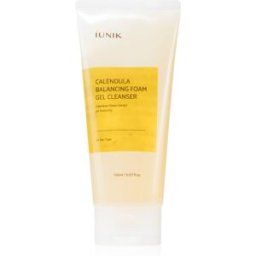 iUnik Calendula Balancing Foam Gel Cleanser gel purifiant en profondeur avec effets apaisants 150 ml