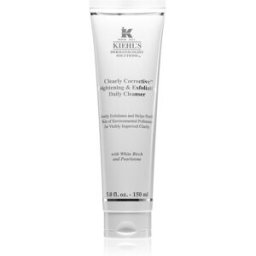 Kiehl's Dermatologist Solutions Clearly Corrective Brightening & Exfoliating Daily Cleanser gel nettoyant illuminateur pour tous types de peau, y compris peau sensible 150 ml