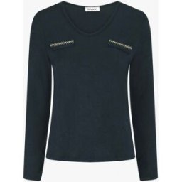 stand-prive.com Pull fin à détails irisés - Marine marine 36 female