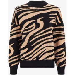stand-prive.com Pull ample imprimé zèbre - Camel camel 36/38 female