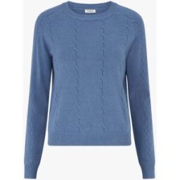stand-prive.com Pull en maille stylisée coupe droite - Bleu charrette bleu-charrette 36/38 female