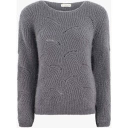 stand-prive.com Pull uni duveteux - Gris gris T.U female