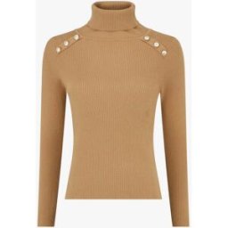 stand-prive.com Pull côtelé à col roulé - Camel camel 36/38 female