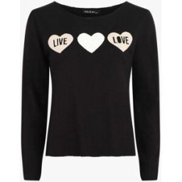 stand-prive.com Pull floqué en laine mélangée - Noir noir 36/38 female