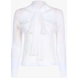 stand-prive.com Pull bi matière à boutonnière - blanc blanc 36/38 female
