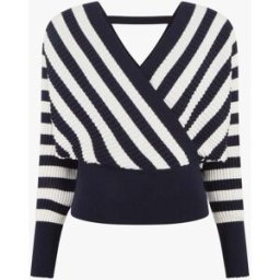 stand-prive.com Pull cache-coeur à rayures - Marine marine 36/38 female