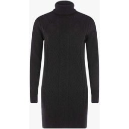 stand-prive.com Robe pull à formes graphiques texturées - noir noir 36/38 female