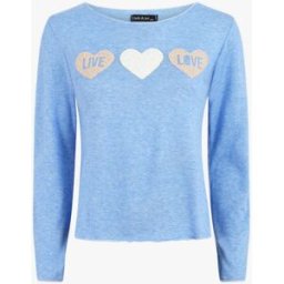stand-prive.com Pull floqué en laine mélangée - Bleu ciel bleu-ciel 36/38 female